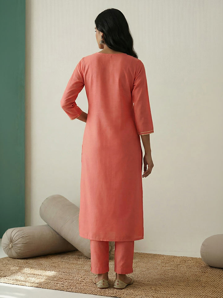 Pink Kurta