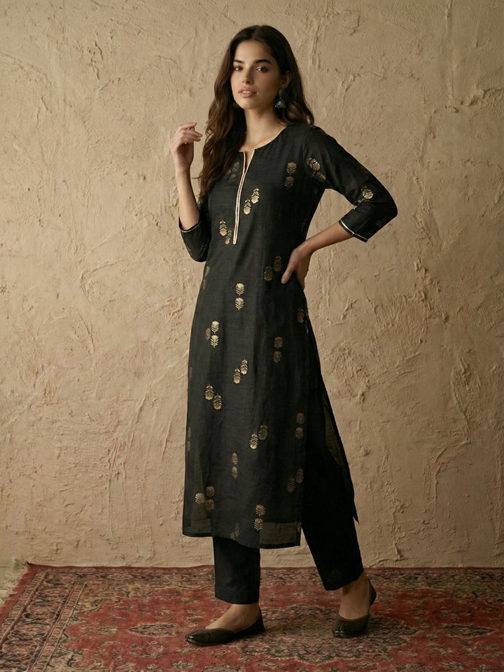 Black Kurta