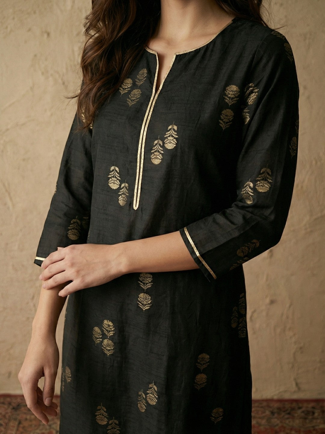 Black Kurta