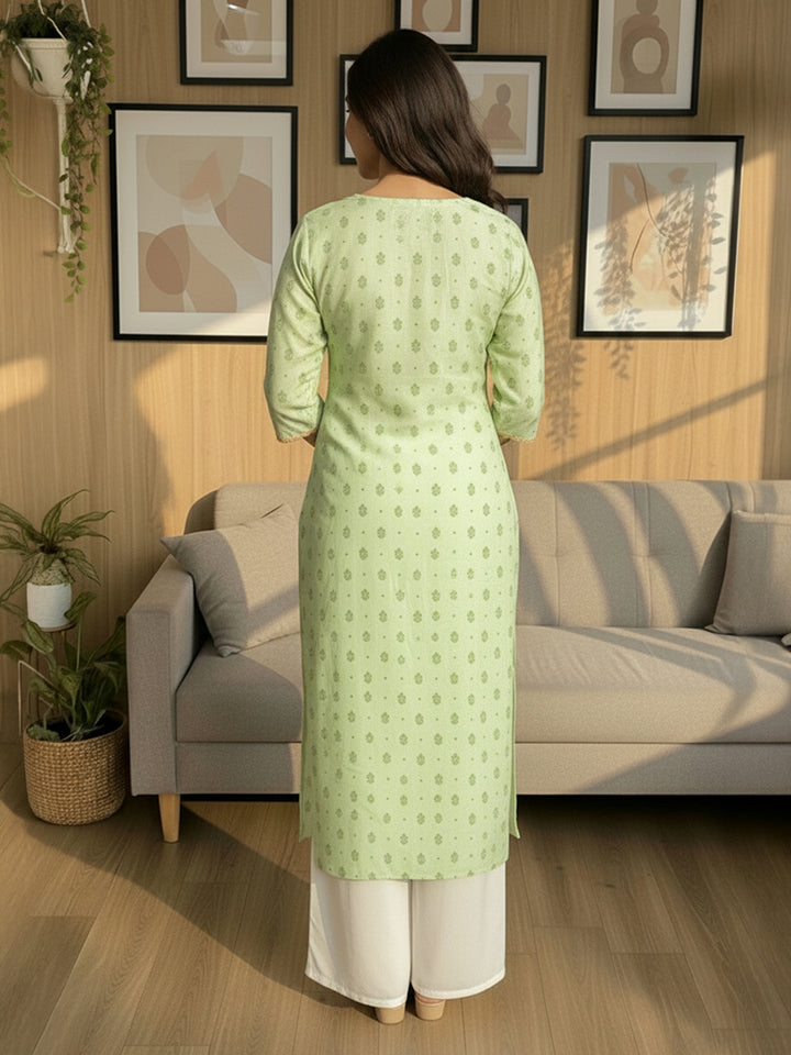 Green Kurta