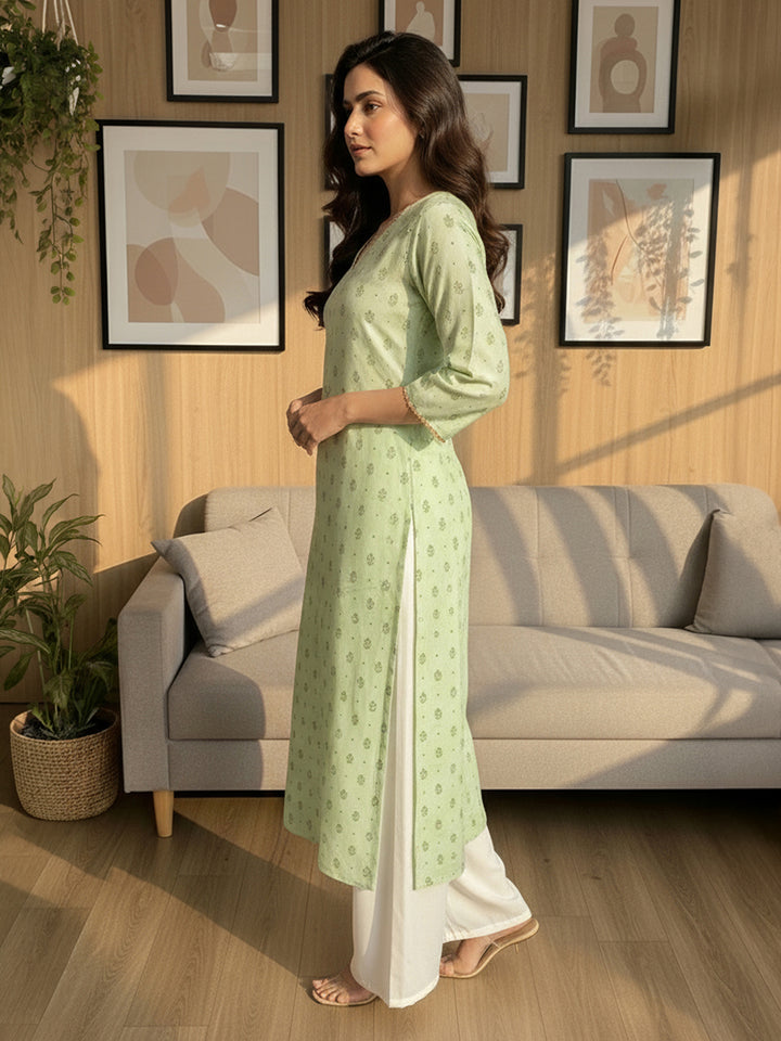Green Kurta