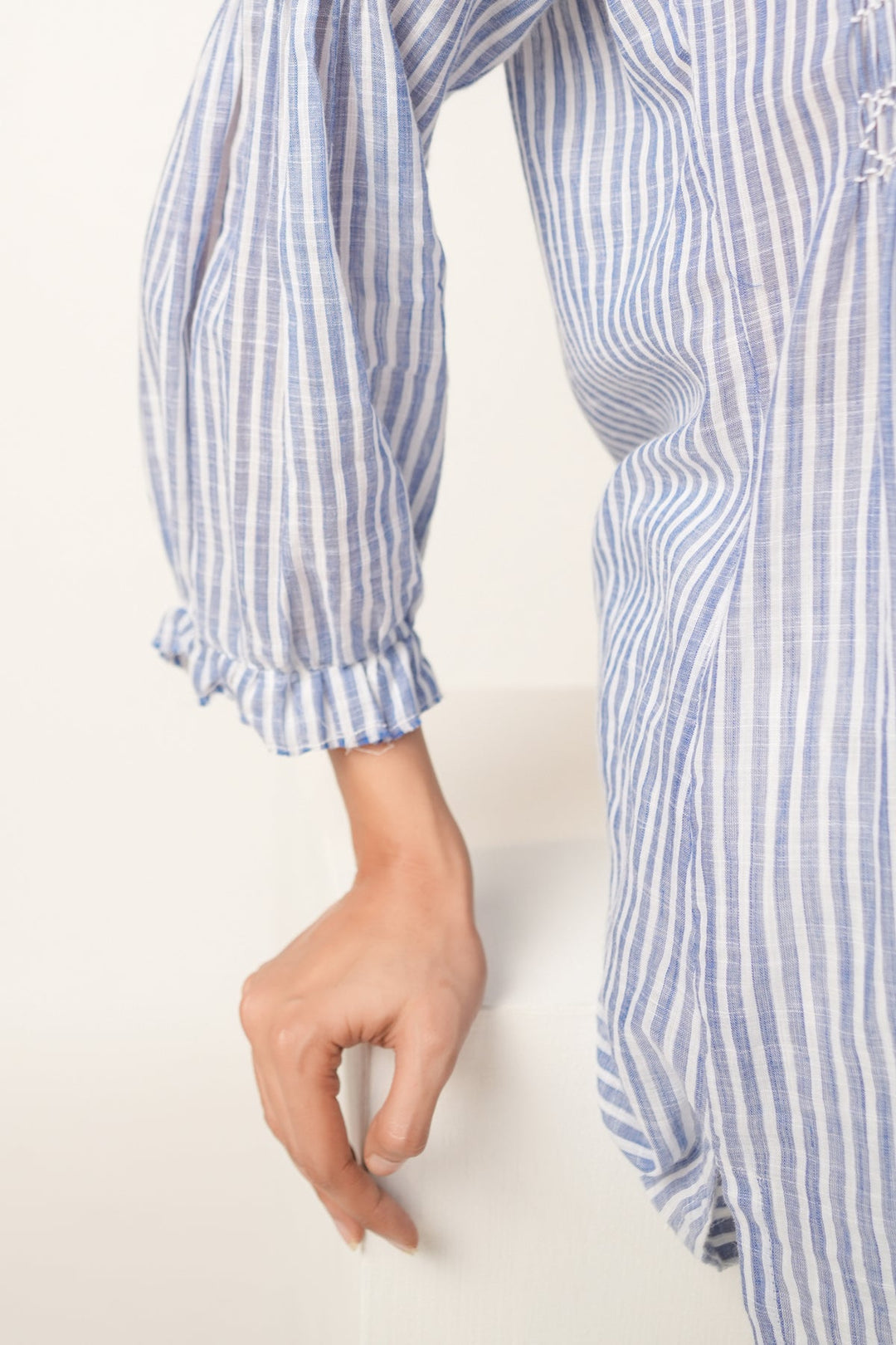 Jacki-Blue-Cotton-Pintucks-Detailing-Stripes-Shirt