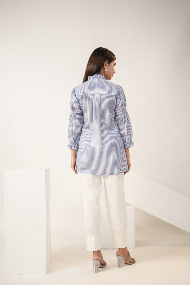 Jacki-Blue-Cotton-Pintucks-Detailing-Stripes-Shirt