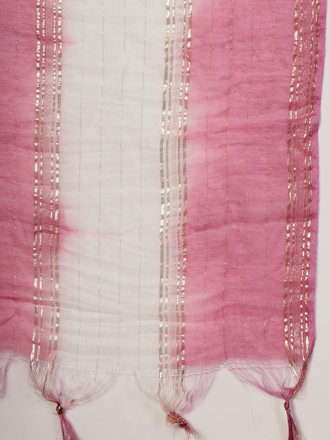 Mauve-Pink-Rayon-Embroidered-A-Line-Kurta-&-Dupatta-Only