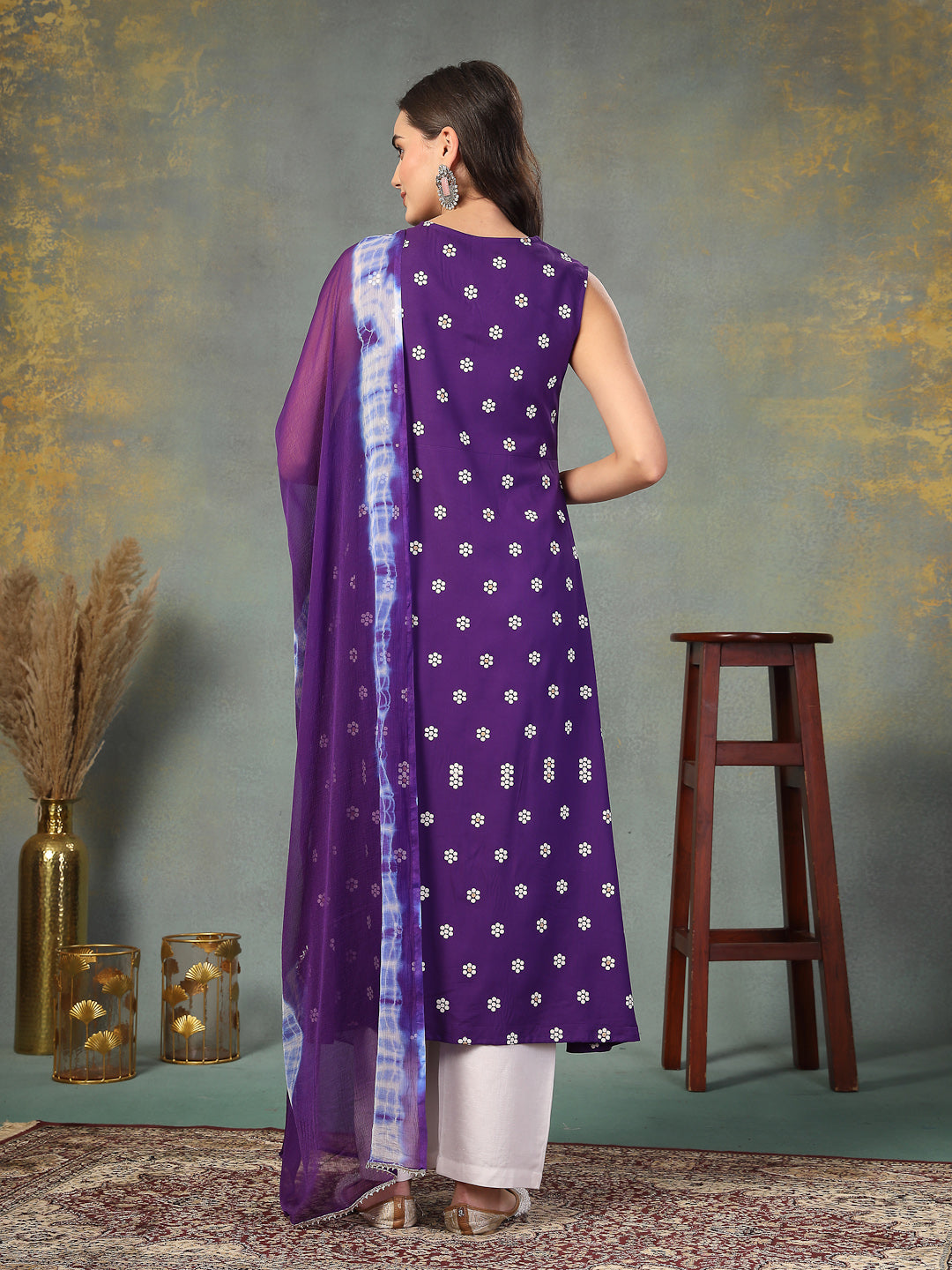 Violet-Rayon-Embroidered-A-Line-2-Piece-Kurta-Set