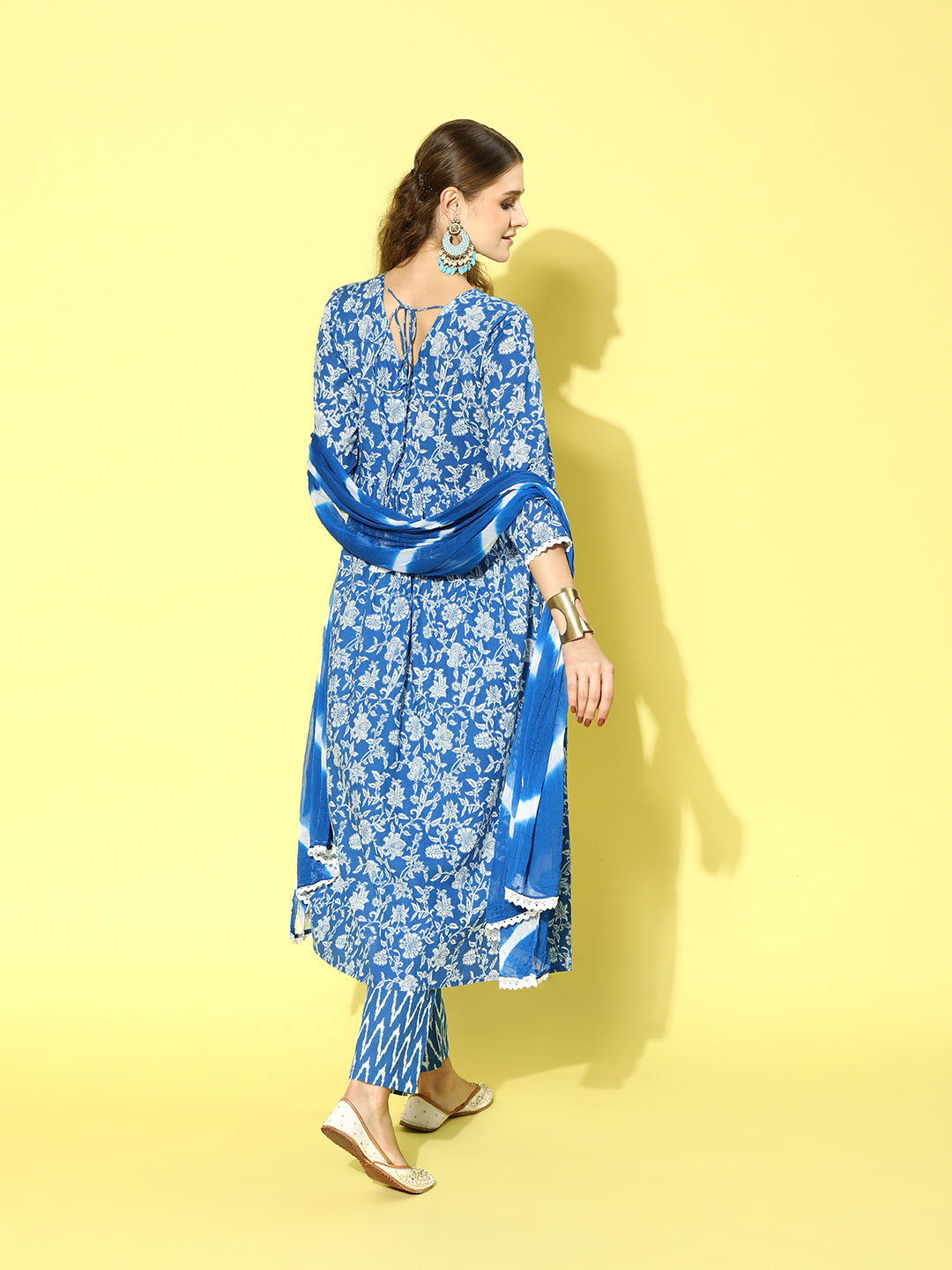 Blue-Cotton-Printed-Naira-Cut-3-Piece-Kurta-Set