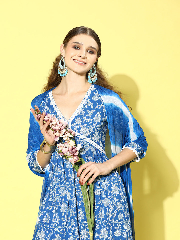 Blue-Cotton-Printed-Naira-Cut-3-Piece-Kurta-Set