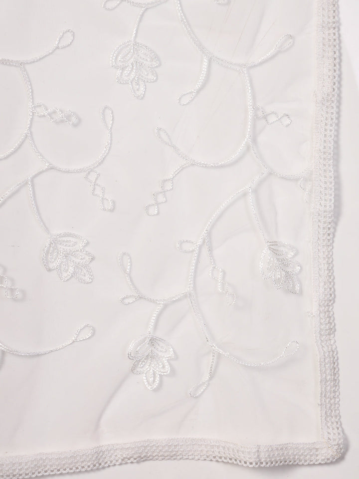 Black-Rayon-Ethnic-Printed-A-Line-3-Piece-Kurta-Set