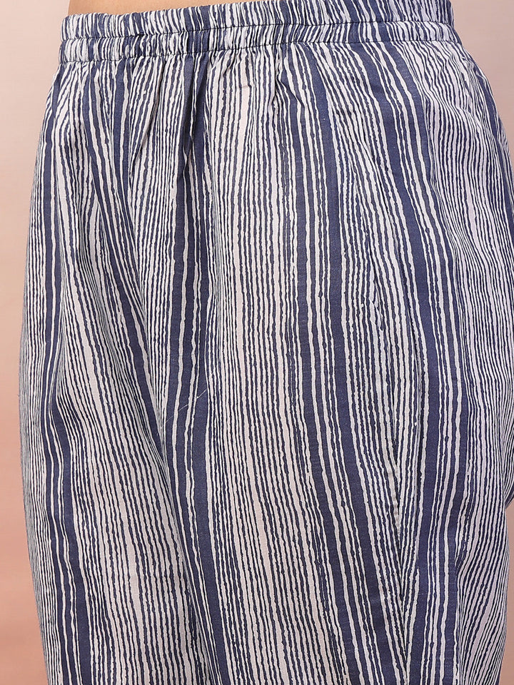 Blue-Cotton-Printed-Straight-3-Piece-Kurta-Set