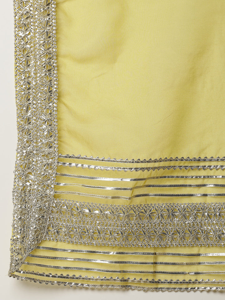Yellow-Rayon-Solid-3-Piece-Anarkali-Set