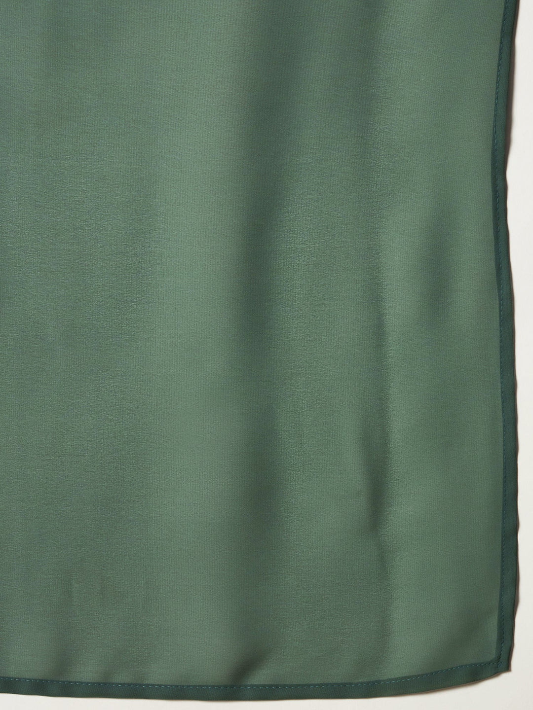 Green Woven Design & Embroidered Brocade Straight Kurti Palazzo Dupatta Set