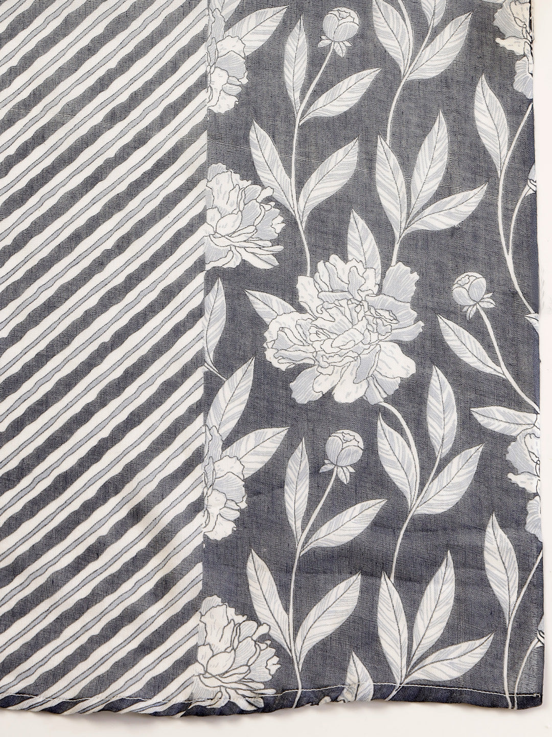 Grey-Cotton-Floral-Printed-3-Piece-Kurta-Set