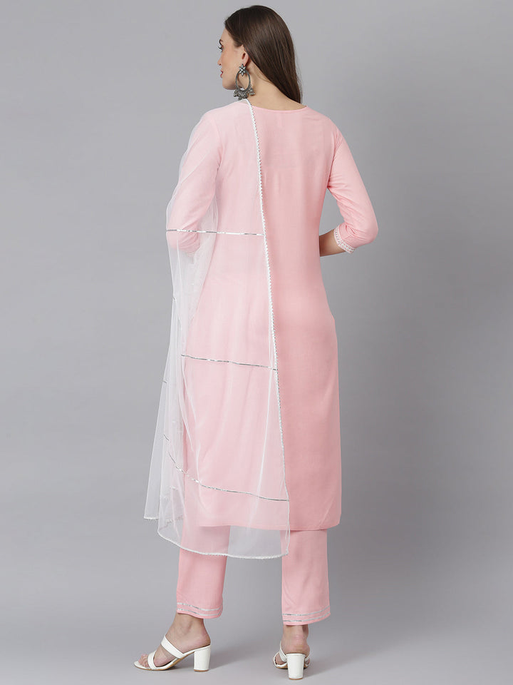 Light-Pink-Rayon-Embroidered-Straight-3-Piece-Kurta-Set