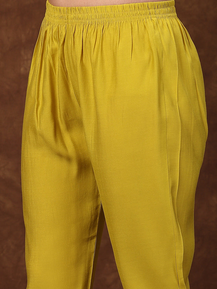 Lime-Green-Silk-Embroidered-Straight-3-Piece-Kurta-Set