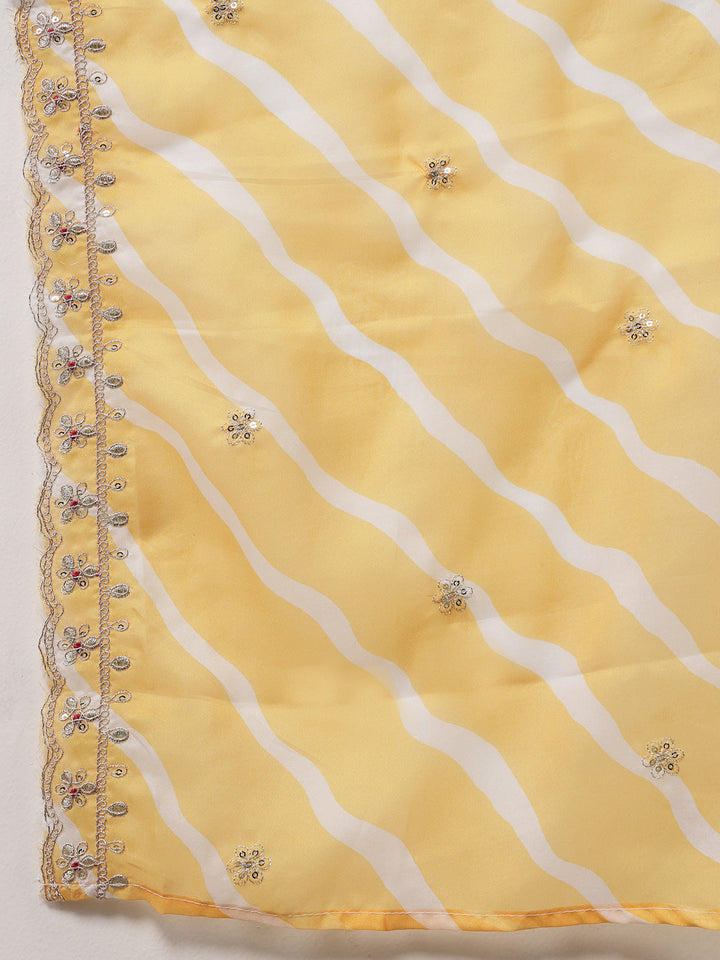 Pink-Lehariya-Silk-Embroidered-Straight-3-Piece-Kurta-Set