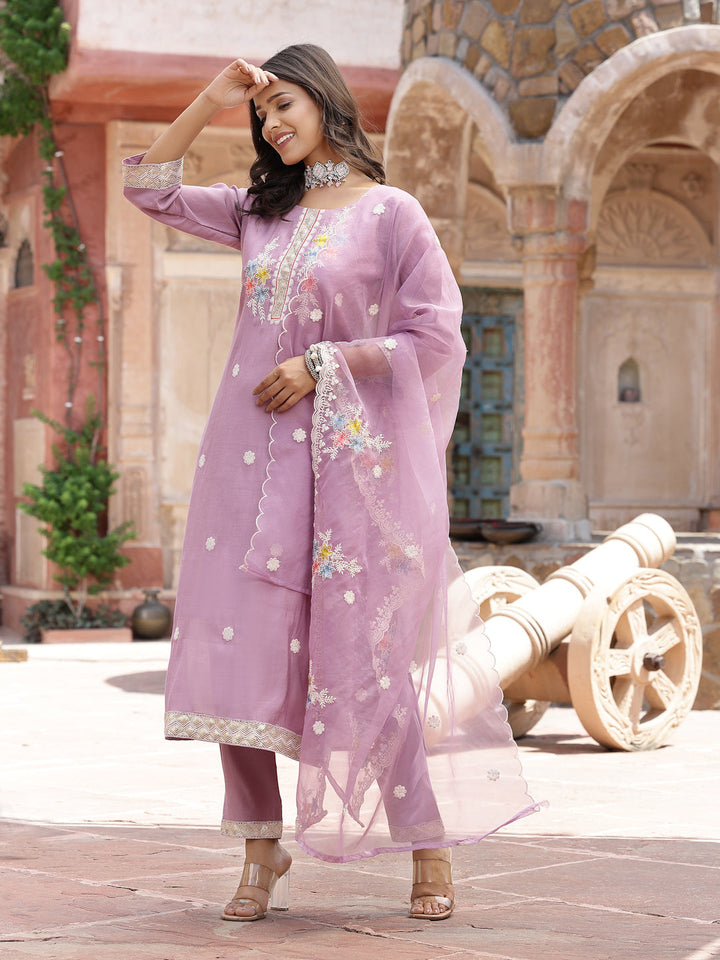 Purple-Silk-Embroidered-Straight-3-Piece-Kurta-Set