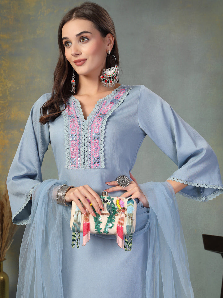 Sky-Blue-Crepe-Embroidered-Straight-3-Piece-Kurta-Set