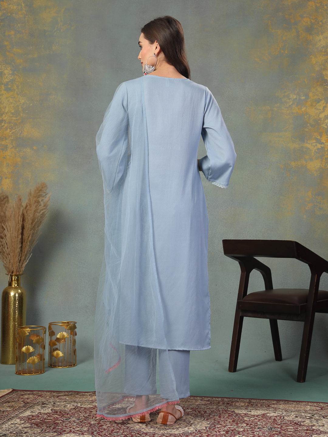 Sky-Blue-Crepe-Embroidered-Straight-3-Piece-Kurta-Set
