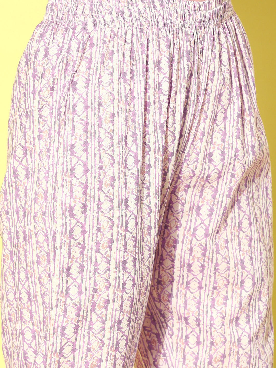 Lavender-Cotton-3-Piece-Anarkali-Set