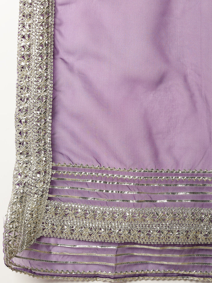 Purple-Rayon-Solid-3-Piece-Anarkali-Set
