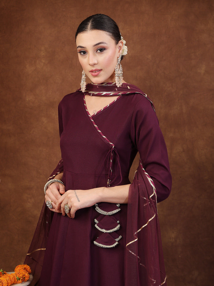 Wine-Crepe-Solid-Italian-Crush-3-Piece-Anarkali-Set