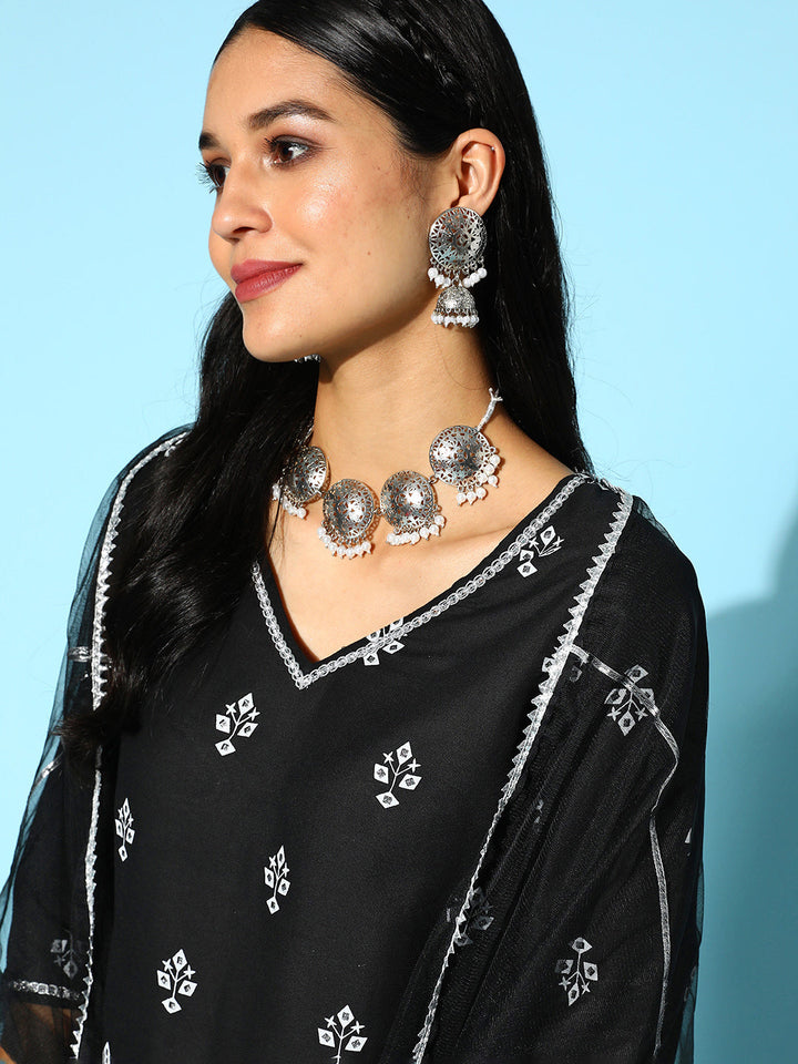 Purple-Rayon-Bandhej-Printed-3-Piece-Kurta-Set