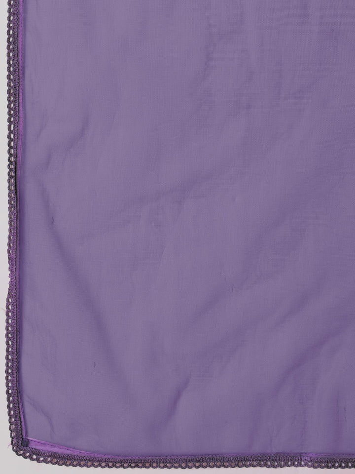 Purple-Silk-Blend-Apple-Cut-Short-3-Piece-Kurta-Set