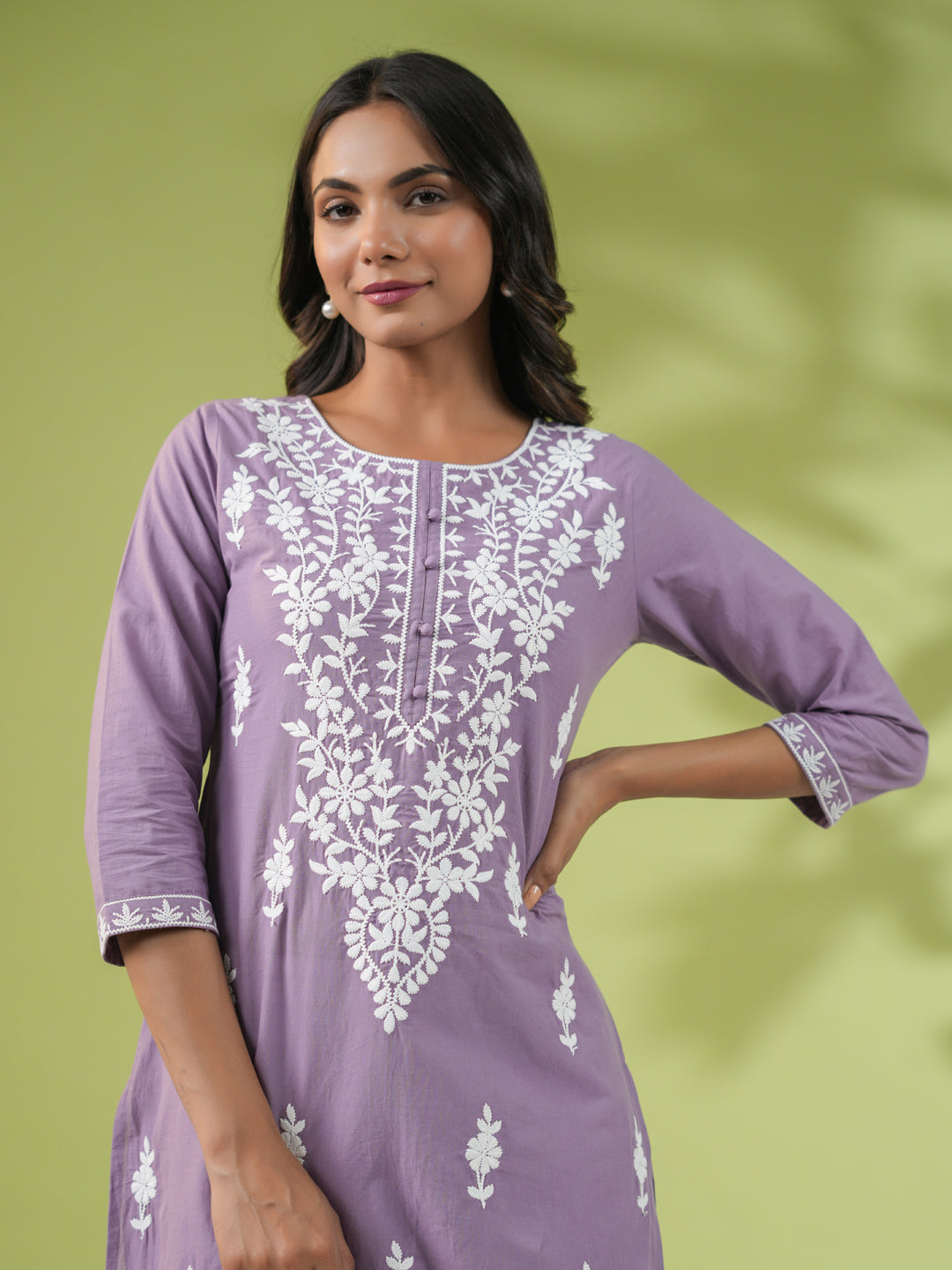 Lavender-Cambric-Embroidered-Straight-Tunic