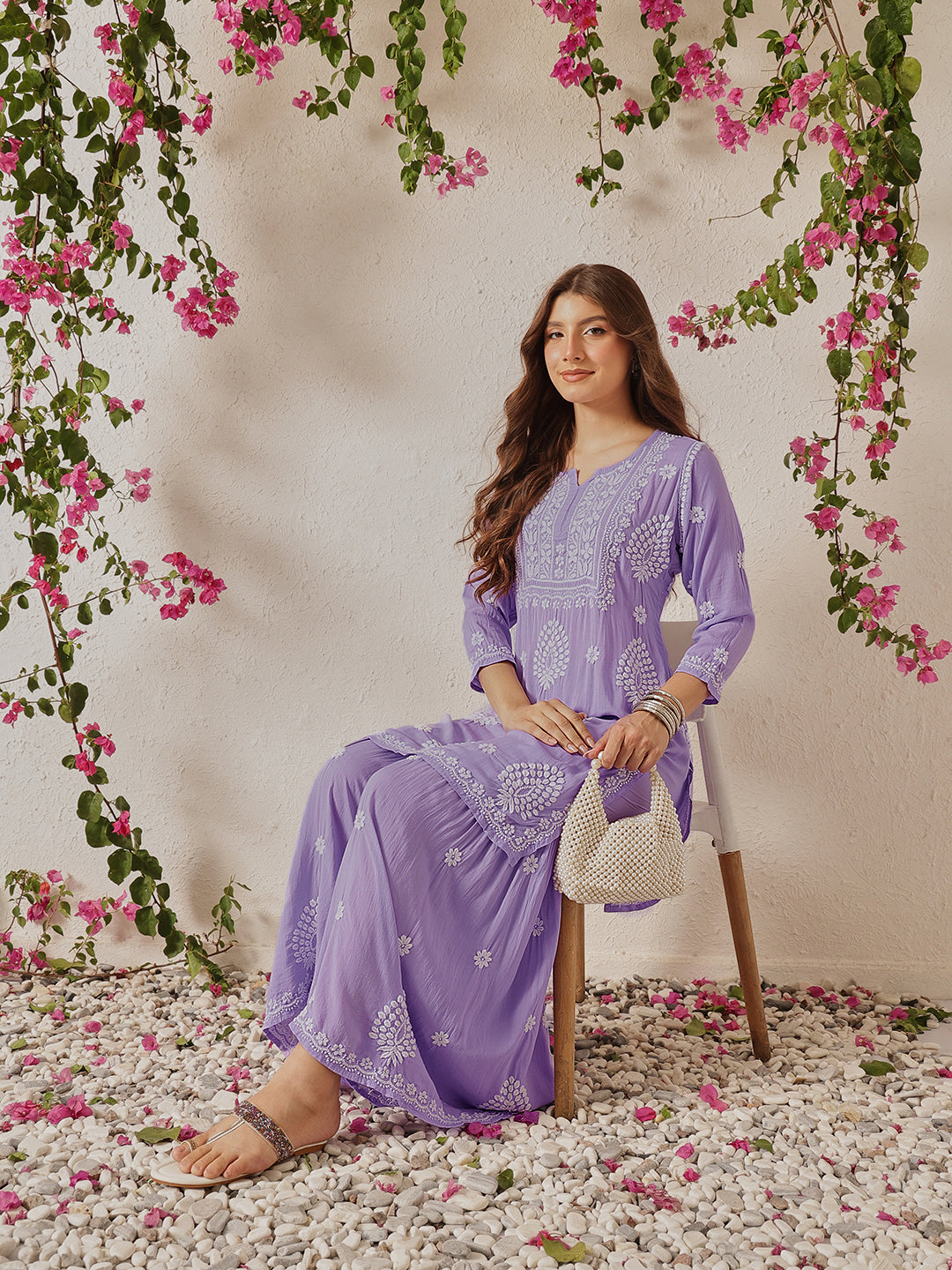Lavender-Cotton-Blend-Embroidered-2-Piece-Sharara-Set
