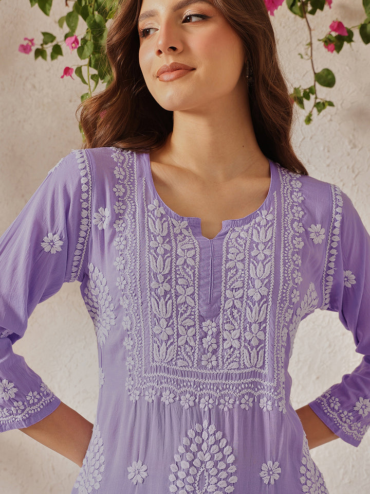 Lavender-Cotton-Blend-Embroidered-2-Piece-Sharara-Set