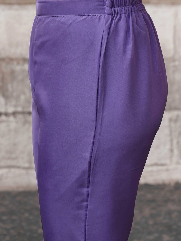 Lavender-Organza-Embroidery-Round-Neck-Straight-3-Piece-Kurta-Set
