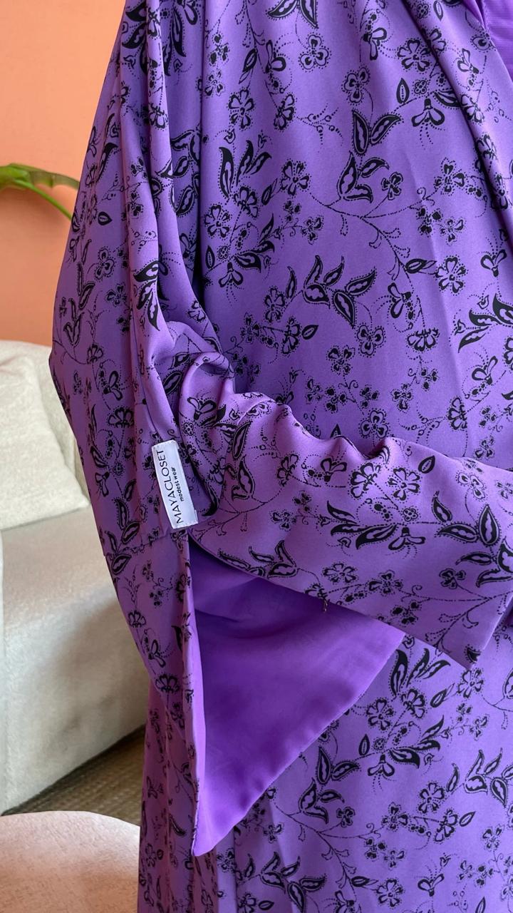 Lavender-Georgette-Lavender-Kimono-&-Sheila-Set