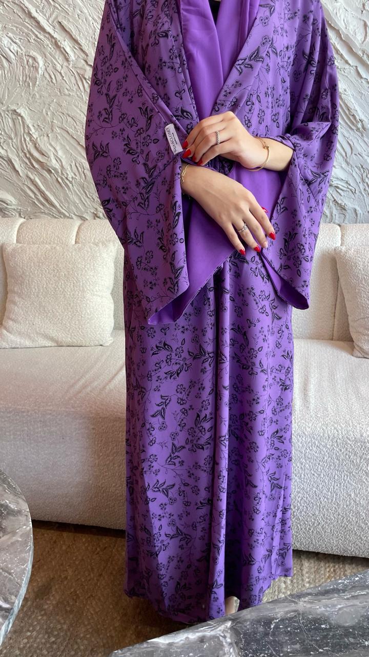 Lavender-Georgette-Lavender-Kimono-&-Sheila-Set