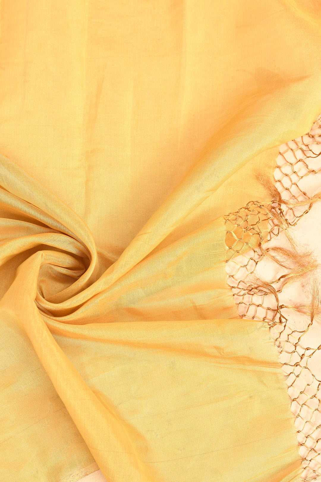 Lemon-Yellow-Pure-Zari-Tissue-Maheshwari-Plain-Saree