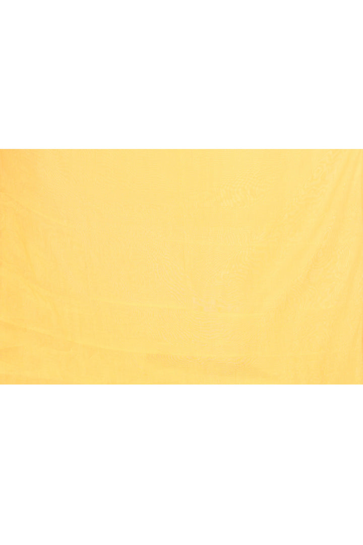 Lemon-Yellow-Pure-Zari-Tissue-Maheshwari-Plain-Saree