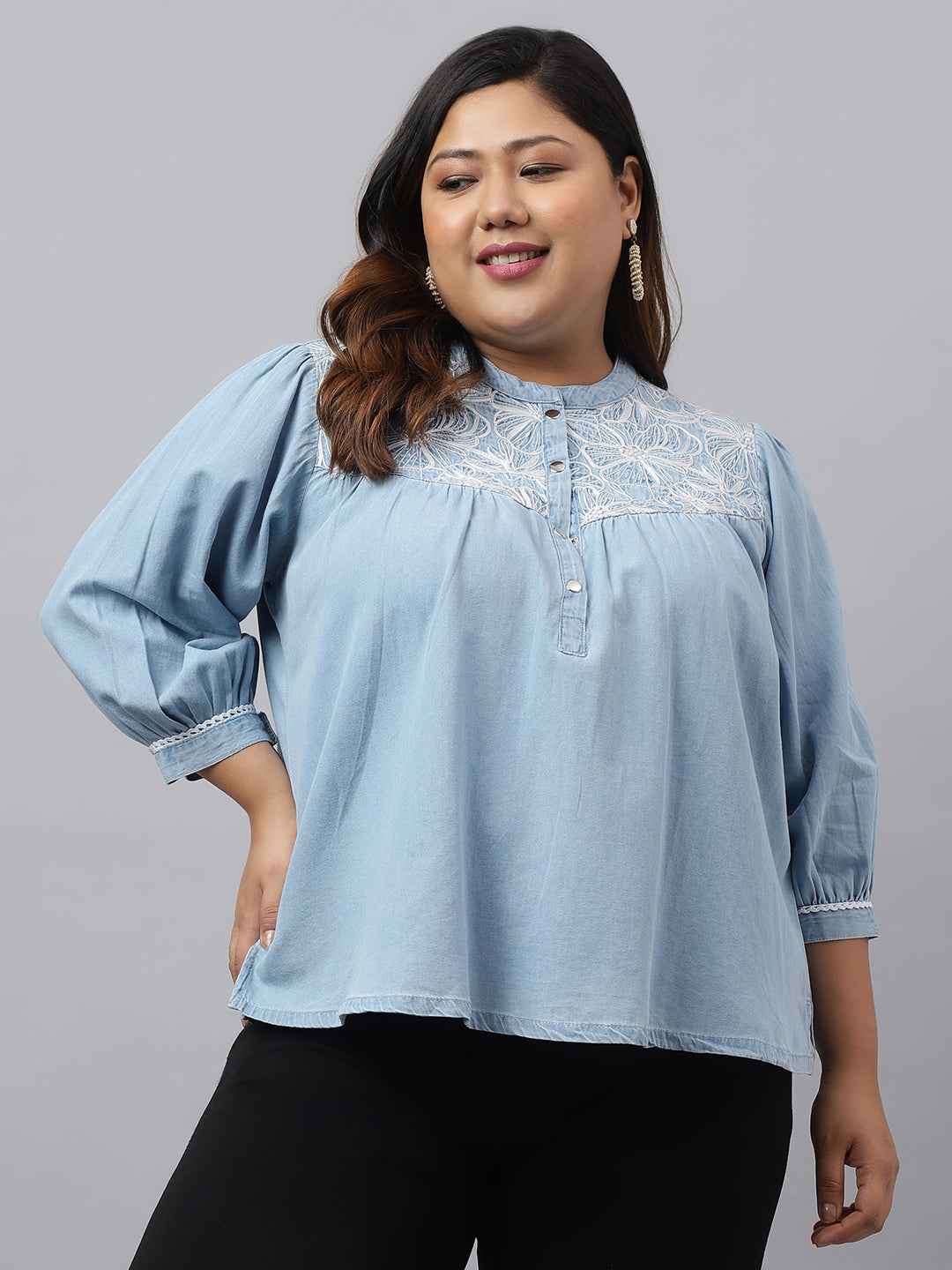 Light-Blue-Denim-Embroidered-Top