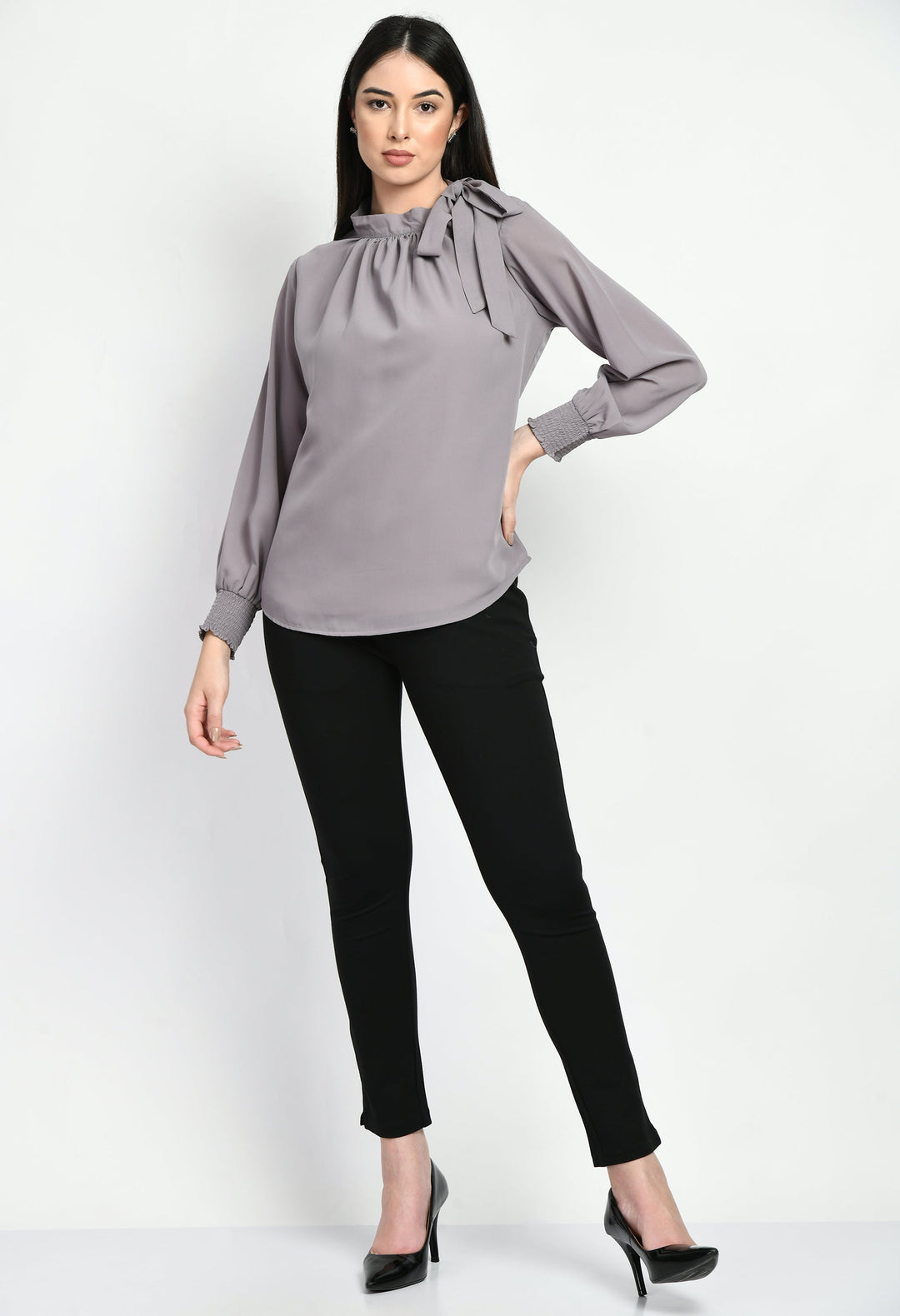 Lilac-Grey-Cotton-Blend-Honesty-Side-Knot-Top