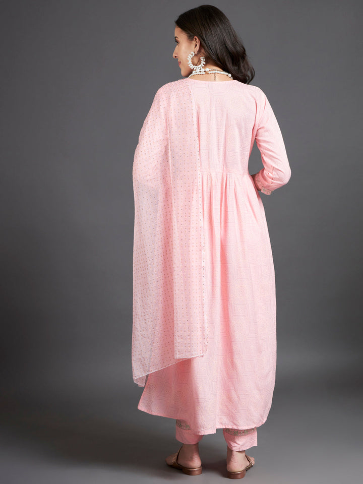 Pink-Silk-Blend-Khari-Printed-3-Piece-Kurta-Set