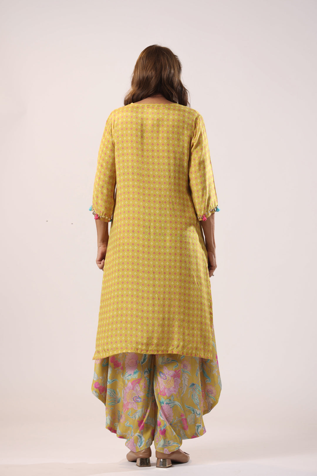 Malhari-Yellow-Muslin-Krittika-Kalmkari-2-Piece-Kurta-Set