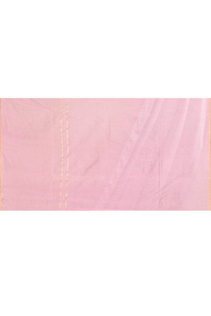 Mauve-Maheshwari-Tissue-Saree-With-Golden-Stripes-Pallu