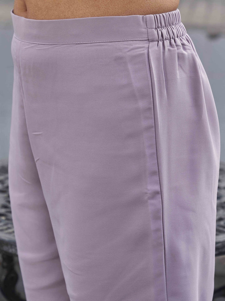 Mauve-Cotton-Blend-Anarkali-Flared-3-Piece-Kurta-Set