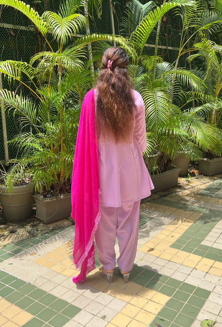 Mocha-Lavender-Pure-Cotton-Salwar-Set