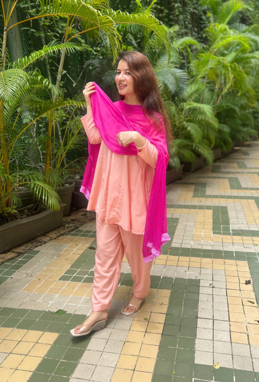 Mocha-Peach-Pure-Cotton-Salwar-Set