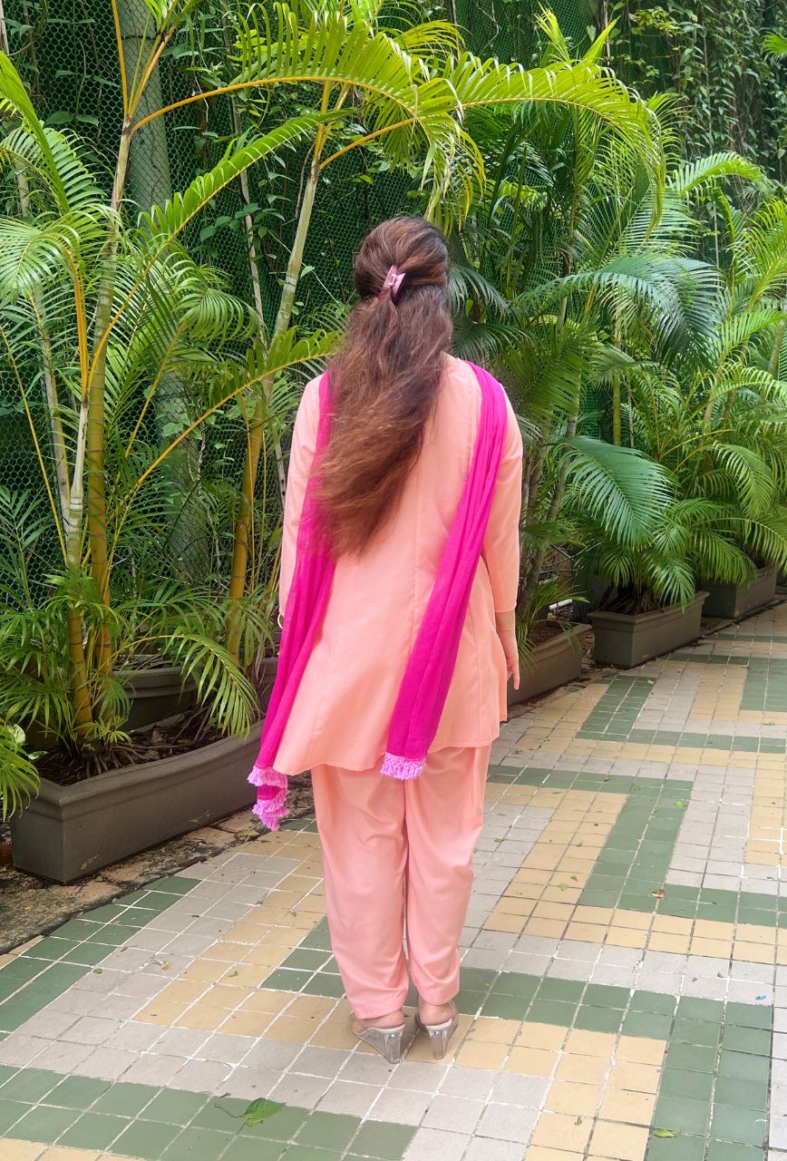Mocha-Peach-Pure-Cotton-Salwar-Set