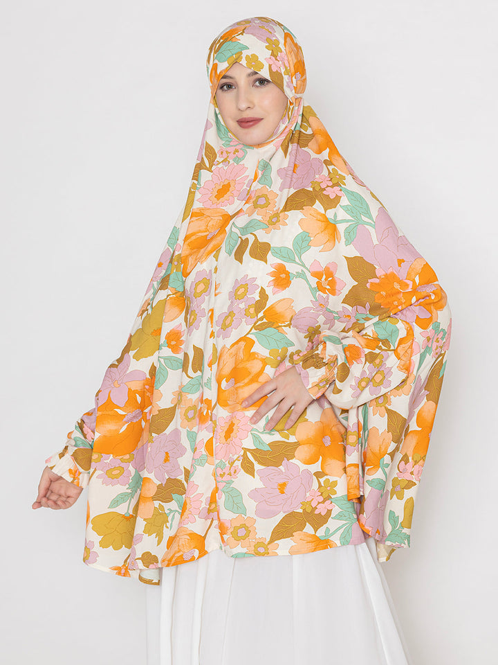 Multi-Colored-Viscose-Floral-Print-Namaz-Dupatta
