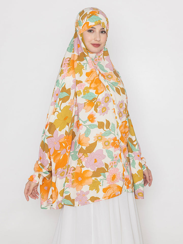 Multi-Colored-Viscose-Floral-Print-Namaz-Dupatta