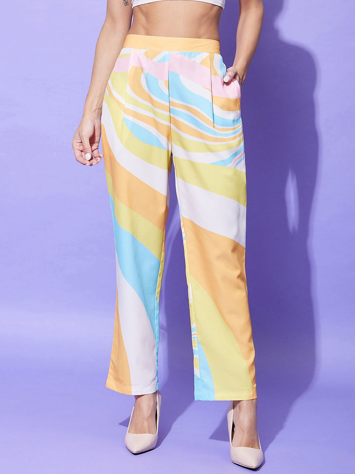 Multicolor-Polyester-Printed-Co-Ord-Set