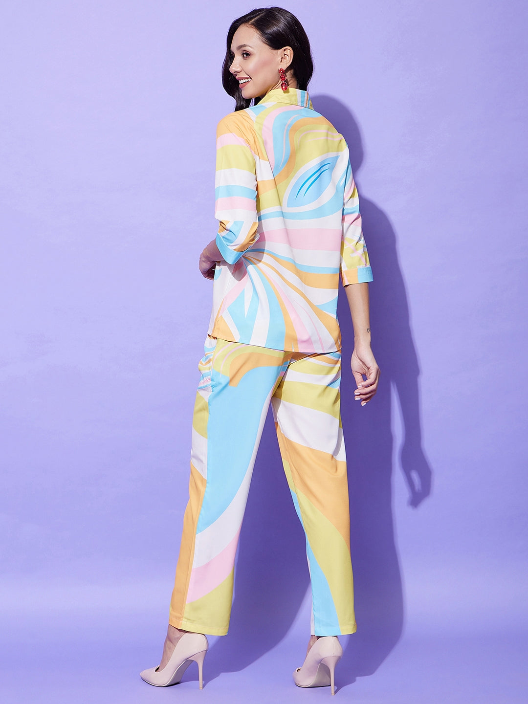 Multicolor-Polyester-Printed-Co-Ord-Set
