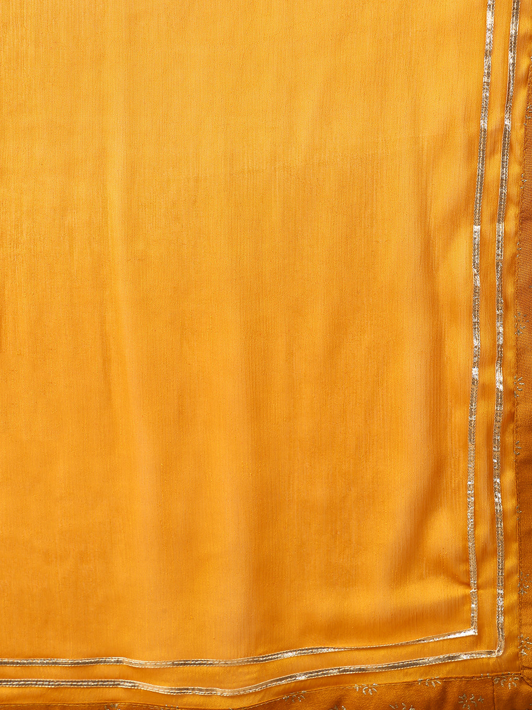 ZERESOUQ-Mustard-Silk-Blend-Solid-Embroidered-Anarkali-Kurta-Palazzo-With-Dupatta