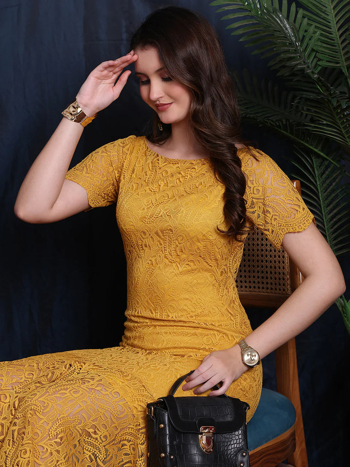 Mustard-Lace-Moonlit-Luxe-High-Low-Short-Sleeve-Lace-Dress